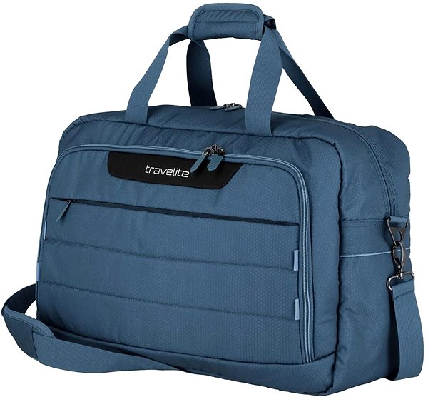 Shoulder bag Travelite Skaii Weekender/backpack Blue Side view