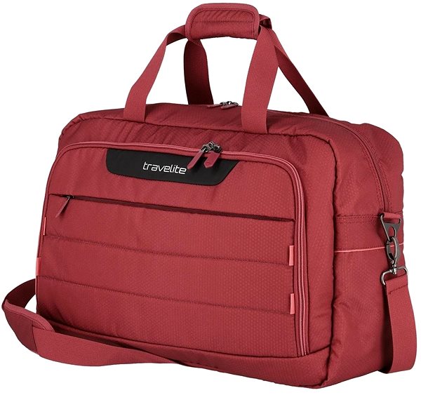 Taška Travelite Skaii Weekender/backpack Red Bočný pohľad