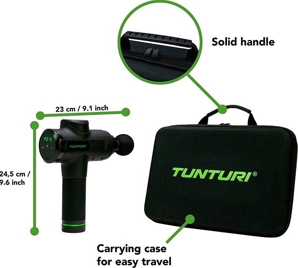 Masážní pistole Tunturi Massage Gun ...