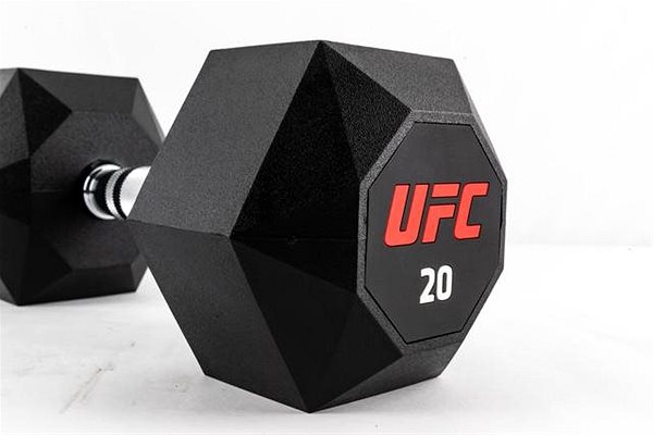 Súlyzó UFC Octagon Dumbbell 20 kg ...