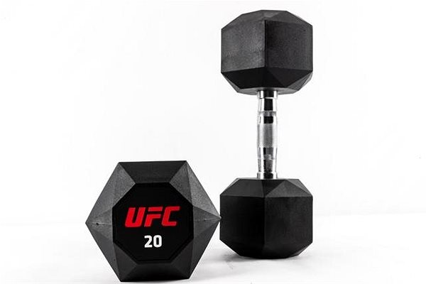 Súlyzó UFC Octagon Dumbbell 20 kg ...
