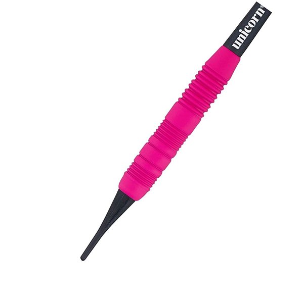 Unicorn Core Plus Rubberised Pink – 17g darts.