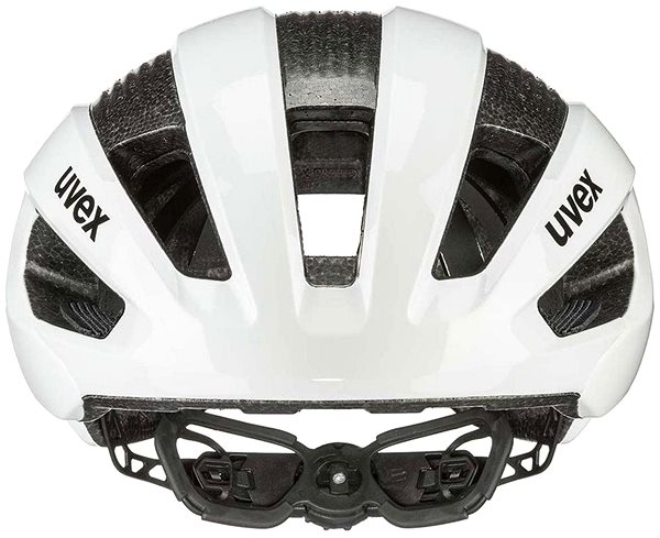Kerékpáros sisak Uvex rise white 56-59 cm Képernyő