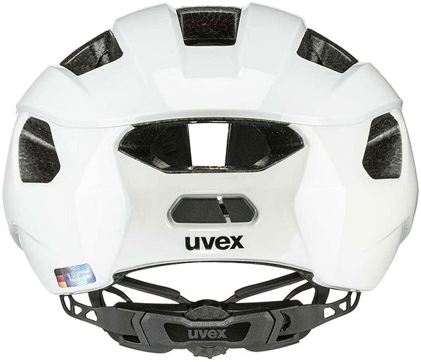 Prilba na bicykel Uvex rise white 56 – 59 cm Zadná strana