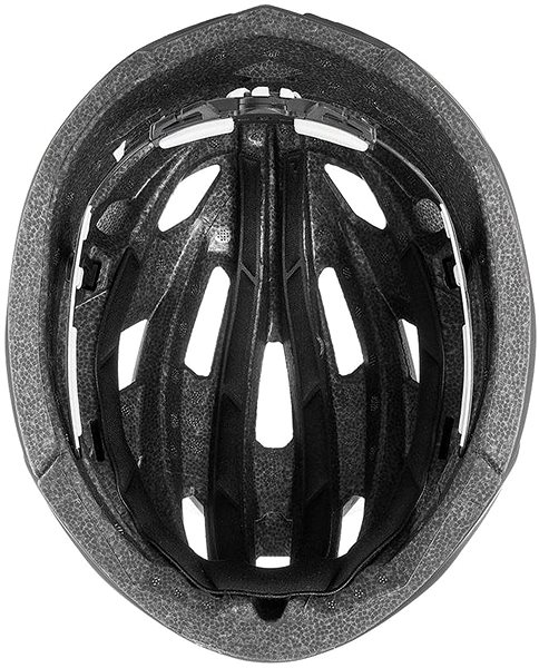 Prilba na bicykel Uvex race 7 black mat 51 – 55 cm Spodná strana