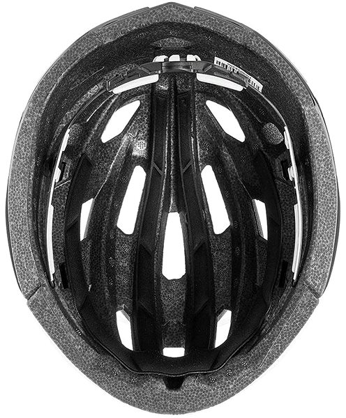 Kerékpáros sisak Uvex race 7 white-black mat 51-55 cm Alulnézet