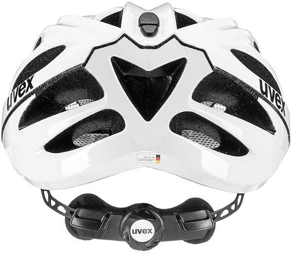Kerékpáros sisak Uvex boss race white Hátoldal