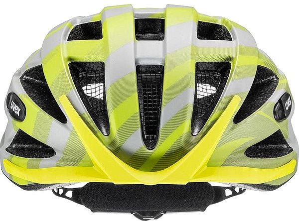 Kerékpáros sisak Uvex air wing cc grey-lime mat Képernyő