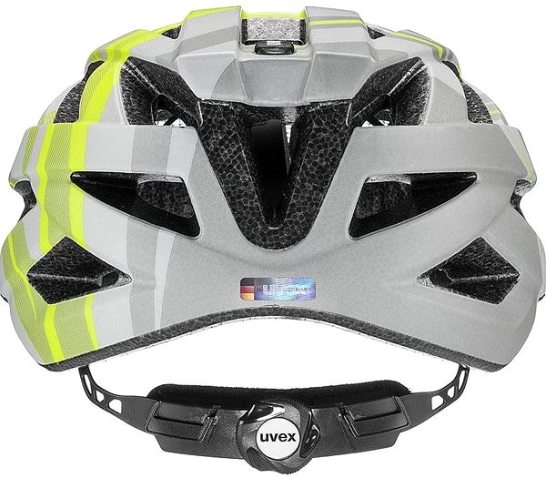 Kerékpáros sisak Uvex air wing cc grey-lime mat Hátoldal