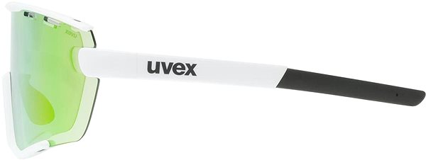 Kerékpáros szemüveg Uvex sport napszemüveg 236 szett white m/mir.gre Oldalnézet
