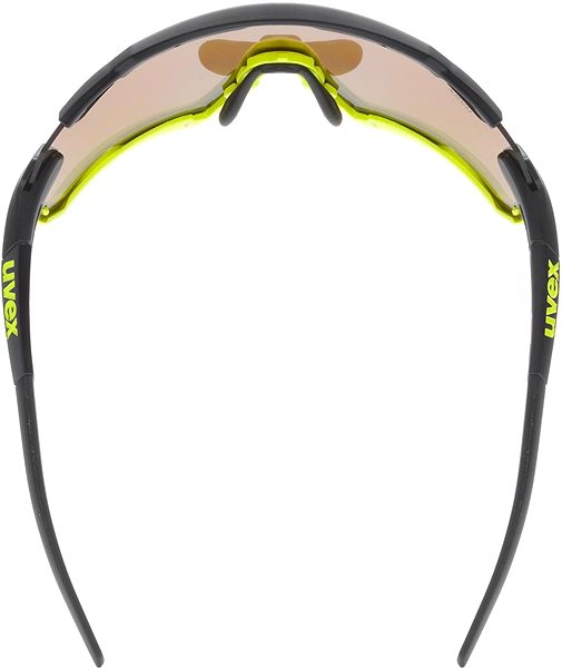 Kerékpáros szemüveg Uvex sport napszemüveg 228 black yell.m/mir.yel Képernyő