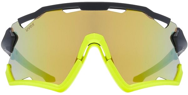 Kerékpáros szemüveg Uvex sport napszemüveg 228 black yell.m/mir.yel Képernyő