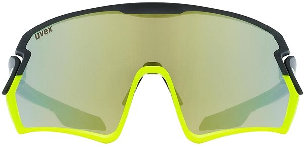 Kerékpáros szemüveg Uvex sport napszemüveg 231 black yell.m/mir.yel Képernyő