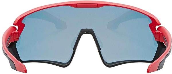 Cyklistické okuliare Uvex športové okuliare 231 red bl.m./mir.red Zadná strana