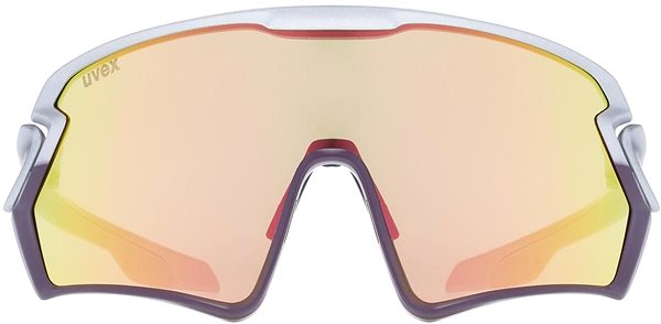 Kerékpáros szemüveg Uvex sport napszemüveg 231 silver pl.m/mir.rose Képernyő