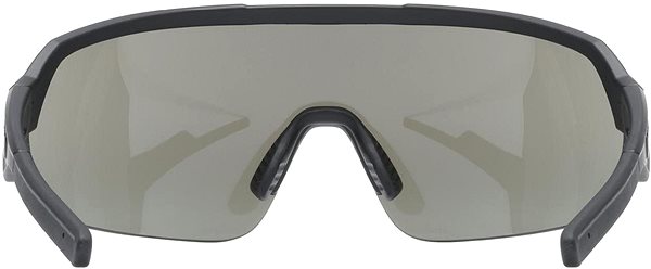 Kerékpáros szemüveg Uvex sport napszemüveg 227 black mat/mir.silver Hátoldal