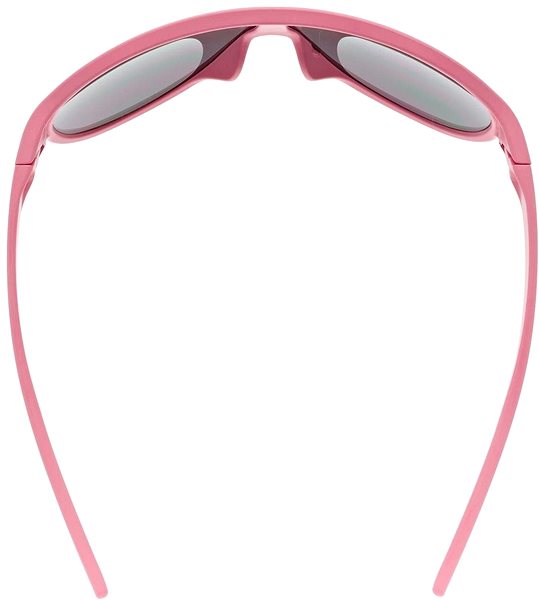 Cyklistické okuliare Uvex športové okuliare 512 pink mat/mir.red Screen