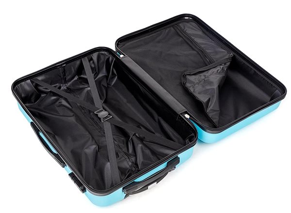 Cestovní kufr Pretty Up Kufr plastový na kolečkách, střední -24