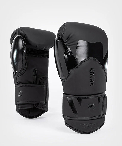 Boxing gloves Venum Boxing gloves CHALLENGER 4.0 - black / black - 10 Oz .