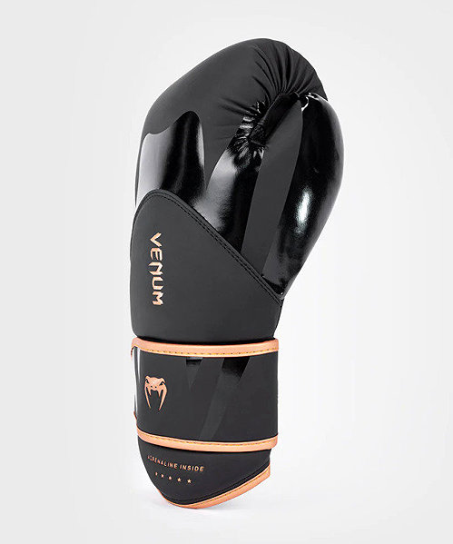 Boxing gloves Venum Boxing gloves CHALLENGER 4.0 - black / bronze - 10 Oz .