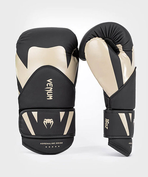 Boxing gloves Venum Boxing gloves CHALLENGER 4.0 - black / beige - 16 oz .