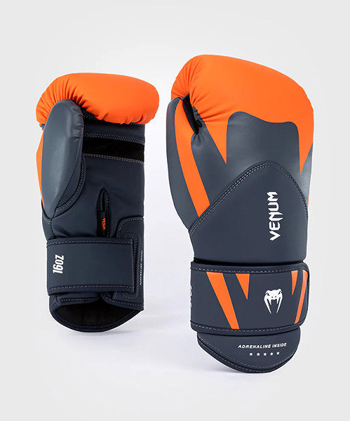 Boxing gloves Venum Boxing gloves CHALLENGER 4.0 - blue / orange - 12 Oz .