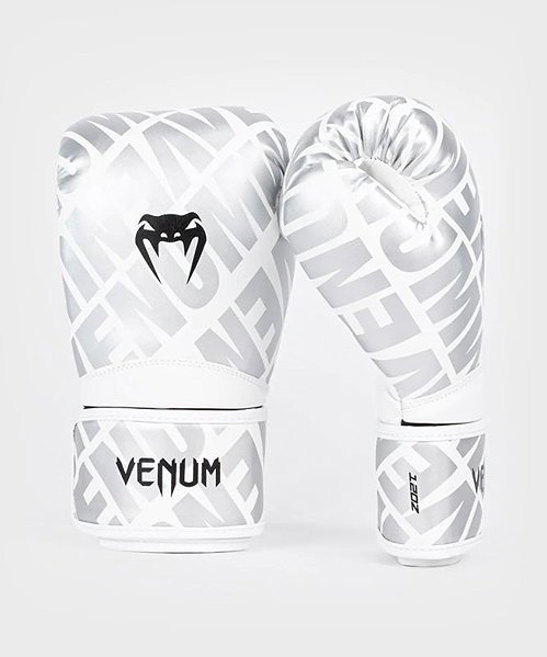 Boxing gloves Venum Boxing gloves Contender 1.5 XT - white / silver - 16 Oz .