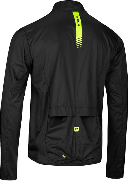 Etape Bora 2.0 Bike Jacket Black/Yellow Fluo XL .