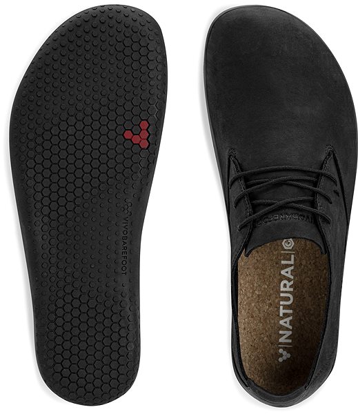 Vivobarefoot RA III MENS OBSIDIAN BLACK EU 41 / 267 cm - Casual