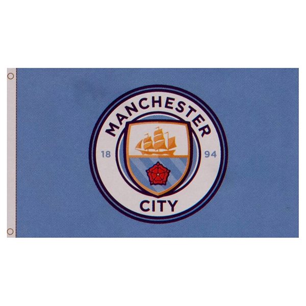 Flag Fan-shop Flag MANCHESTER CITY crest .