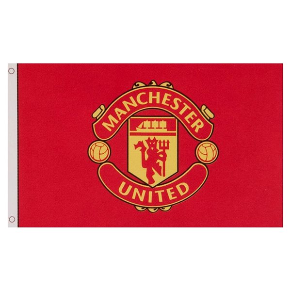 Flag Fan-shop Flag MANCHESTER UNITED crest .