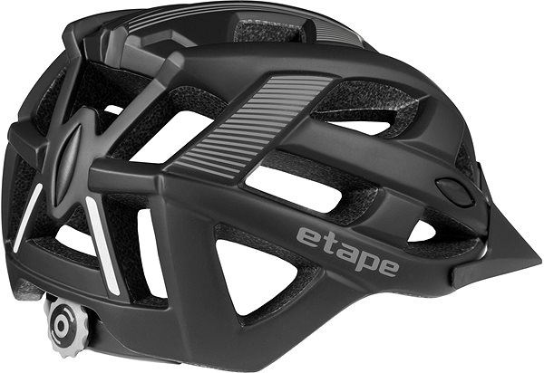 Bicycle Helmet Etape Escape Black Mat L-XL Side view