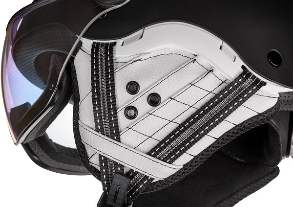 Lyžařská helma Mango Montana Pro+ Černá Mat/Bílá 58-60 ...