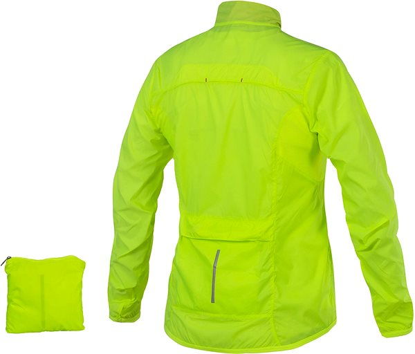Bike jacket Etape Gloria Yellow Fluo M .