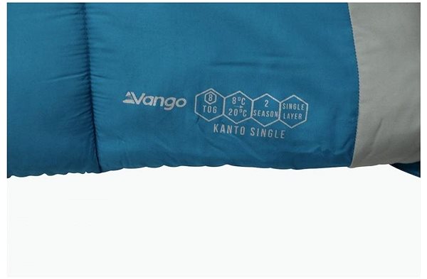 Spací vak Vango Kanto Single Bondi Blue Vlastnosti/technológia