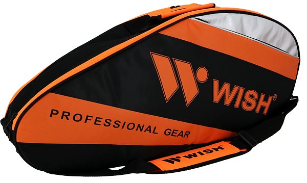 Sporttáska Wish Bag WB3035, fekete-narancsszín Képernyő