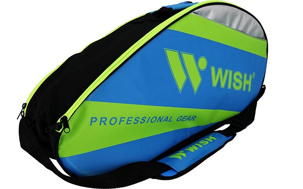 Sporttáska Wish Bag WB3035, kék-zöld Oldalnézet