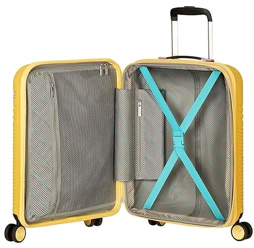 Cestovný kufor American Tourister Triple Trace Spinner 55/20 EXP Lemondrop/Pink Vlastnosti/technológia 2