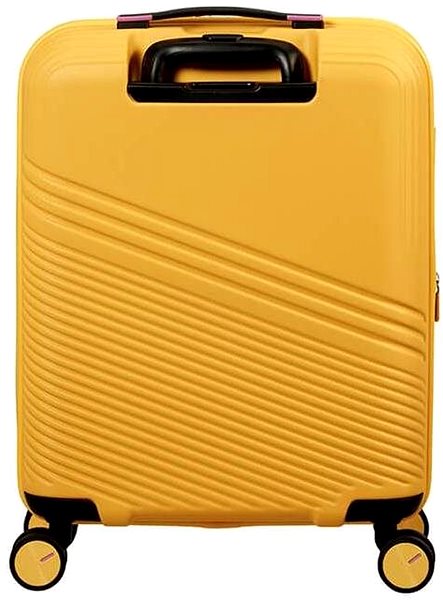 Cestovný kufor American Tourister Triple Trace Spinner 55/20 EXP Lemondrop/Pink Zadná strana