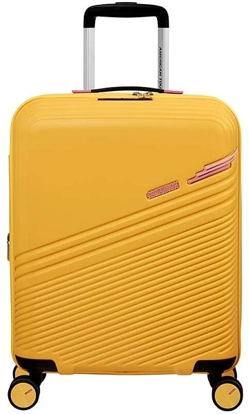 Cestovný kufor American Tourister Triple Trace Spinner 55/20 EXP Lemondrop/Pink Screen