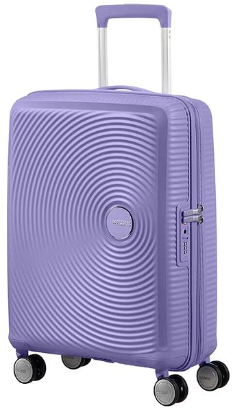Cestovný kufor American Tourister Soundbox SPINNER 55/20 EXP TSA Lavender ...