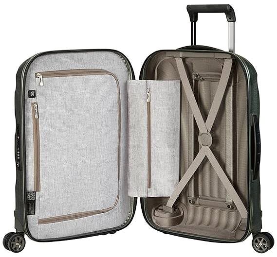 Cestovný kufor Samsonite C-lite SPINNER Metallic Green Vlastnosti/technológia 2