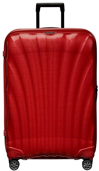 Cestovní kufr Samsonite C-lite Spinner 75/28 Chili Red Screen