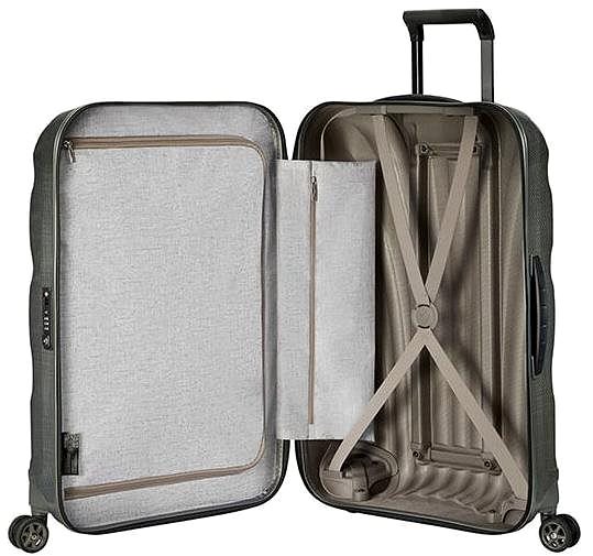 Bőrönd Samsonite C-lite Spinner 69/25 Metallic Green Jellemzők/technológia 2
