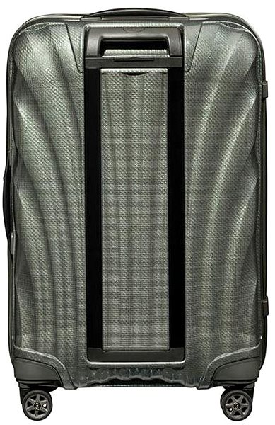 Bőrönd Samsonite C-lite Spinner 69/25 Metallic Green Hátoldal