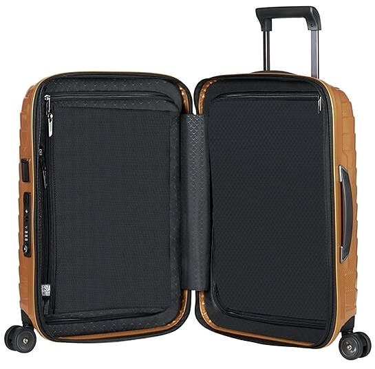 Cestovný kufor Samsonite Proxis Spinner 55 EXP Honey Gold Vlastnosti/technológia 2