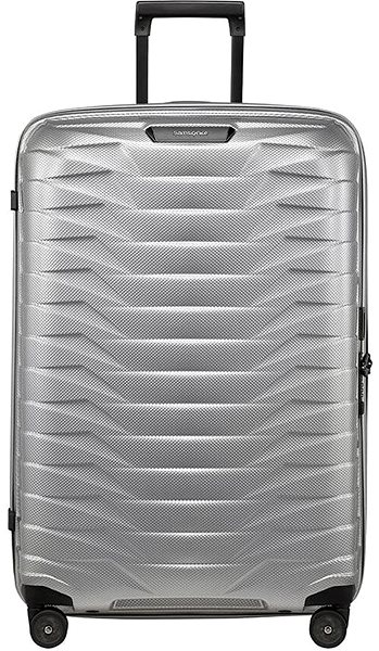 Bőrönd Samsonite Proxis Spinner 75 Silver Képernyő