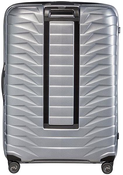 Cestovný kufor Samsonite Proxis Spinner 81 Silver Zadná strana