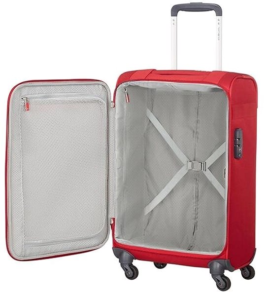 Cestovný kufor Samsonite CityBeat Spinner 55/20 35 cm Red Vlastnosti/technológia 2