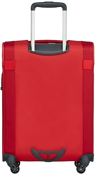 Cestovný kufor Samsonite CityBeat Spinner 55/20 40 cm Red Zadná strana